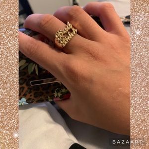 BAD B!TCH Chunky Ring 💍